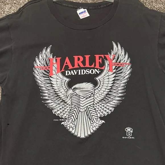 Vintage Harley Davidson T-Shirt (Travis Scott) - Picture 1 of 8